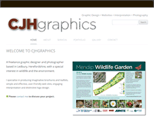 Tablet Screenshot of cjhgraphics.co.uk